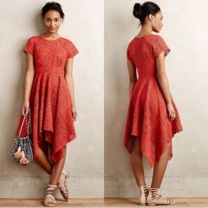 Anthropologie Maeve Prima Boho Lace Dress